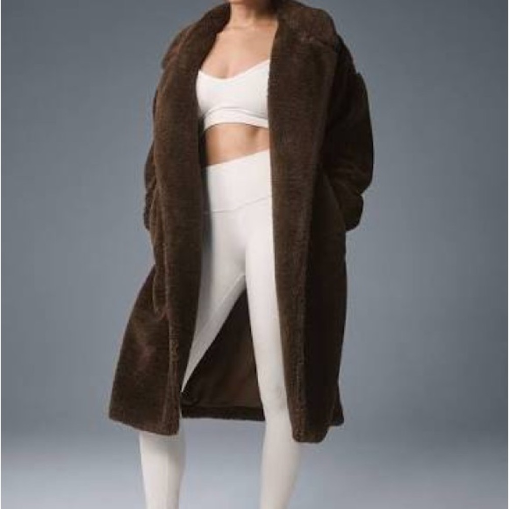 ALO Oversized Sherpa Trench. NWT!